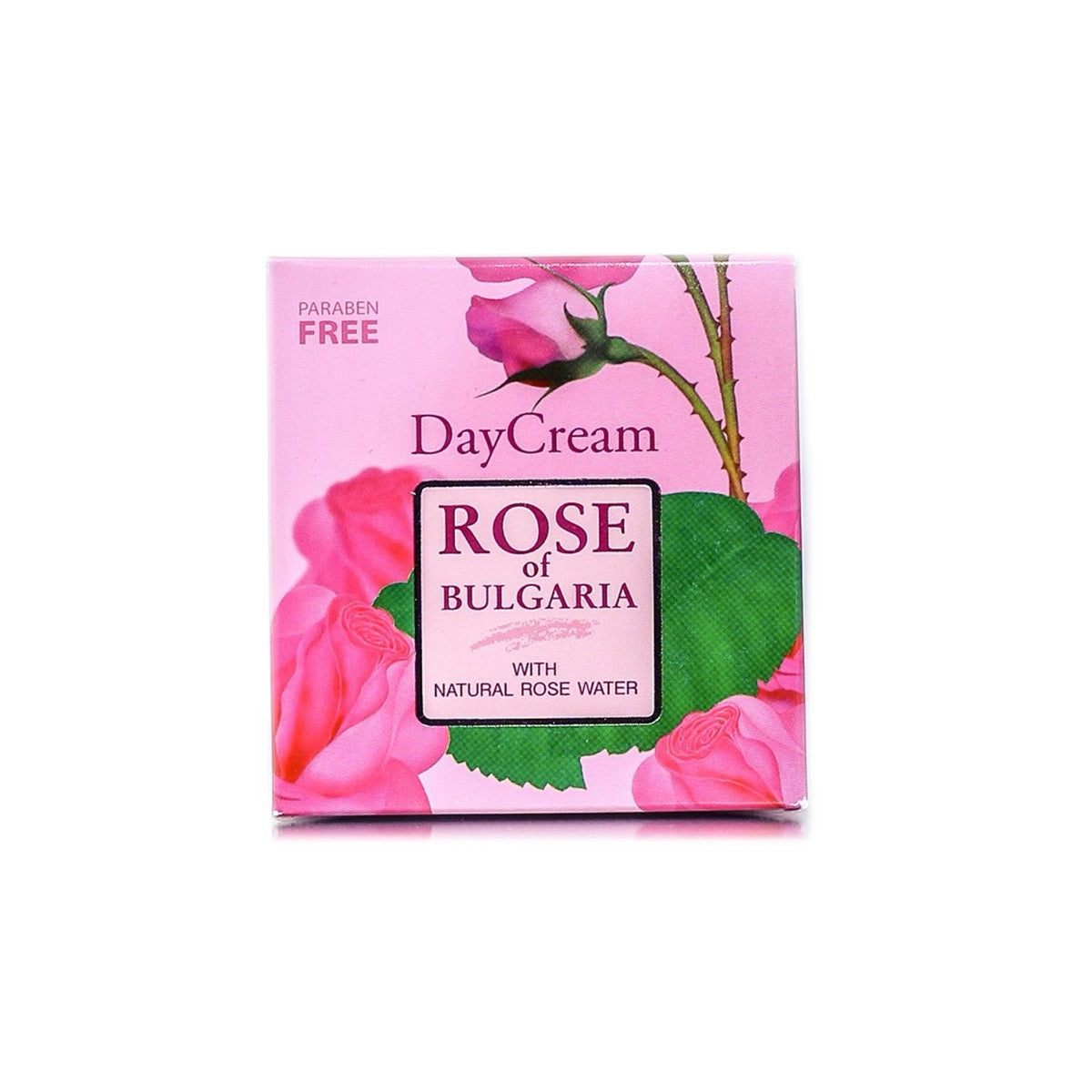 Dagkräm Rose of Bulgaria 50 ml Rosenvatten, Jojobaolja, Kamomill & Rosmarinextrakt, D-Panthenol