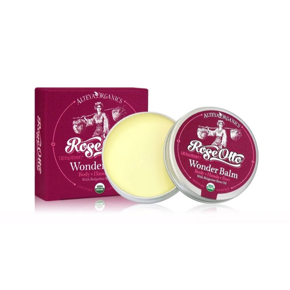 Ruusu-ihmesalva Rose Otto Wonder Balm 30 g (LUOMU)