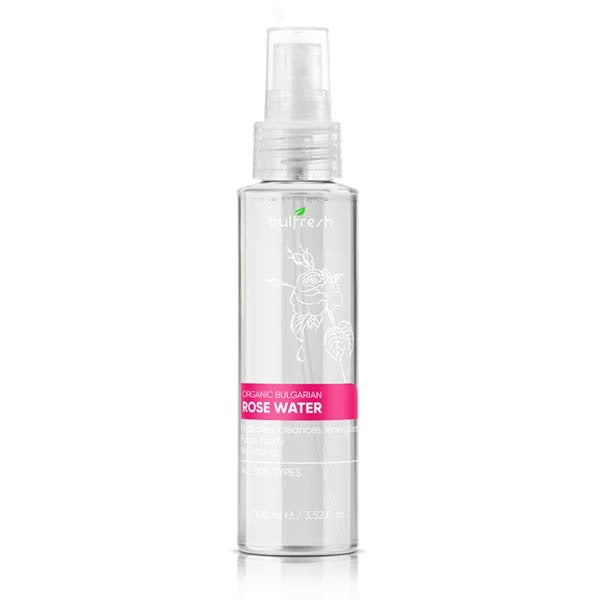Ruusuvesi Bulfresh Cosmetics 100 ml + suihkepullo (LUOMU)