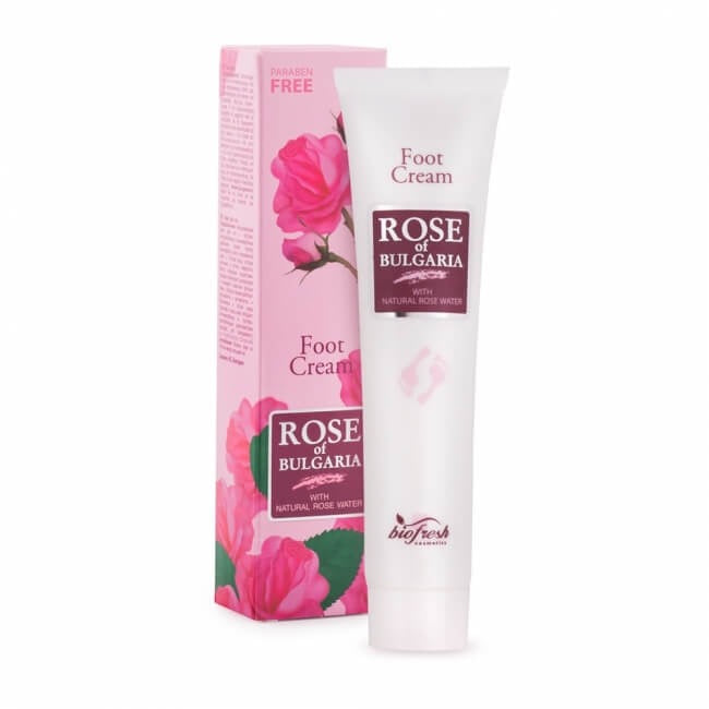 Jalkavoide Rose of Bulgaria 75 ml Luonnollisella ruusuvedellä