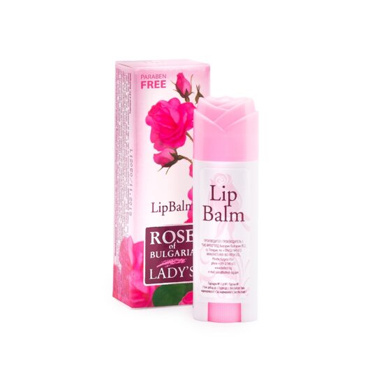 Läppkräm Rose of Bulgaria Lady's stick 5 ml Rosenolja & Kakaosmör