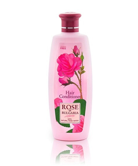 Rose hårbalsam Rose of Bulgaria 330 ml Sulfatfri, Rosenvatten &amp; Kamomillextrakt - För alla hårtyper