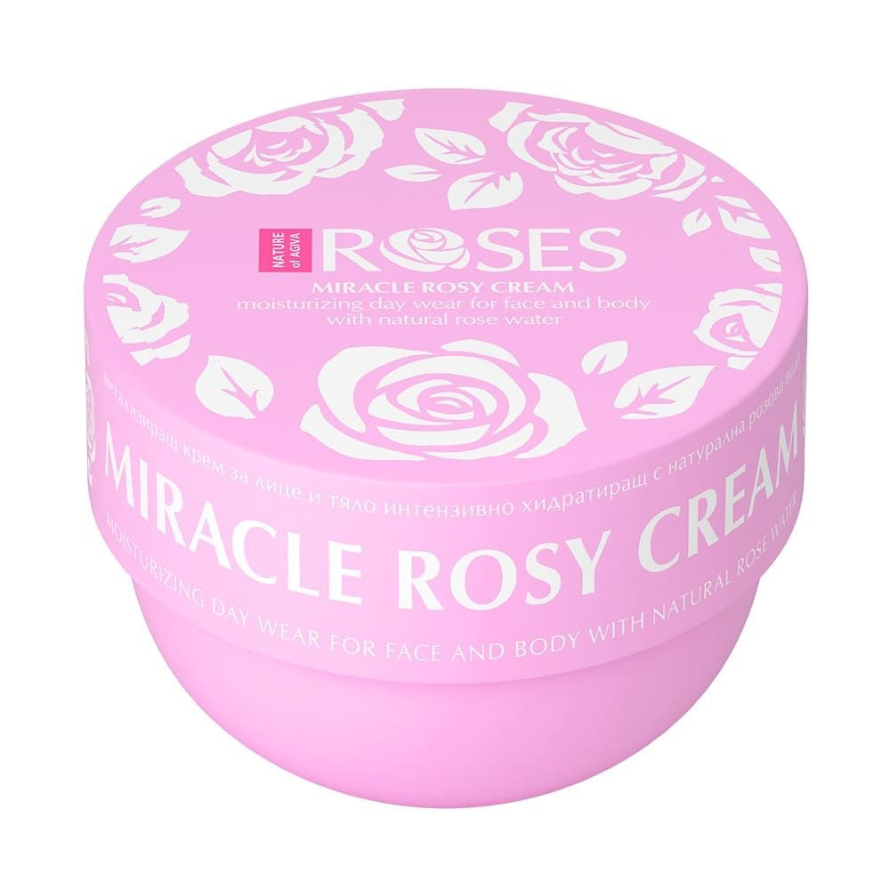 Miracle Rosy Elvyttävä Kasvo- ja vartalovoide - luonnollisella ruusuvedellä