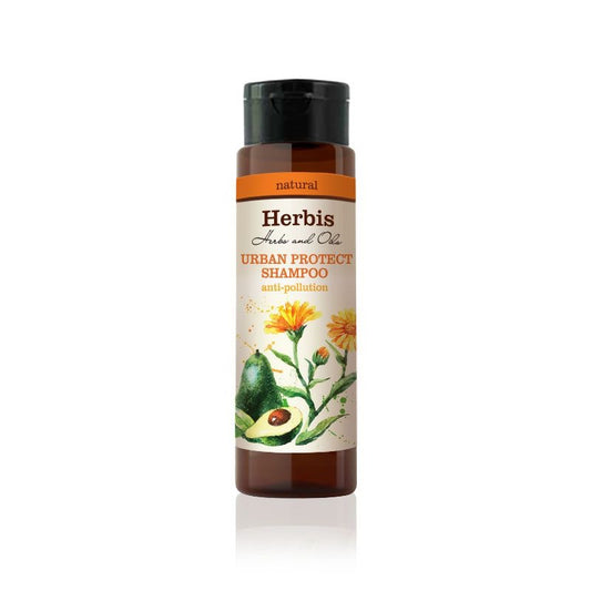 HERBIS Urban Protect Anti-Pollution Shampoo 300 ml (100% naturliga ingredienser)