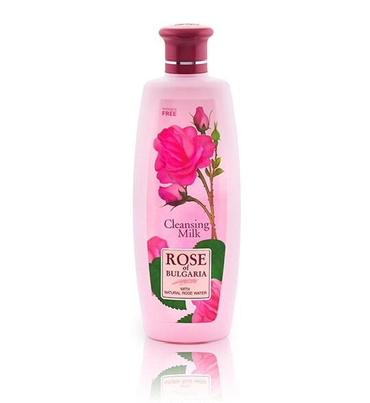 Rengöringsmjölk Rose of Bulgaria 330 ml Naturligt rosenvatten, För alla hudtyper