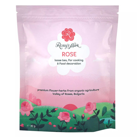 Rosey's Mark Rose Loose Tee | Passar även för matlagning och dekoration! 30 g (EKologisk)